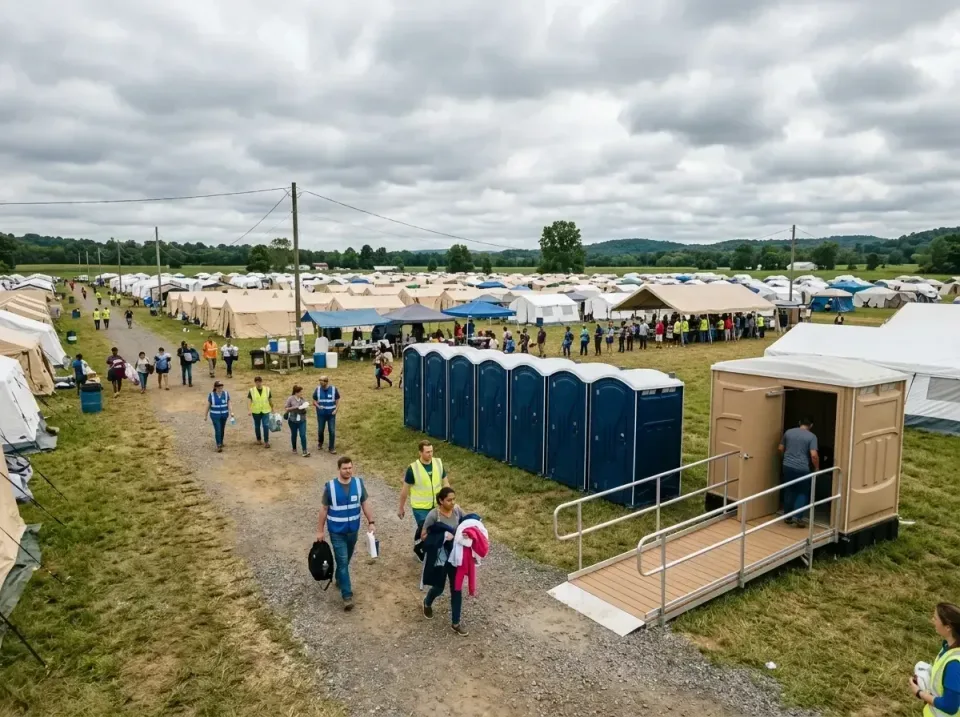 disaster-relief-camp-restrooms-010 — frequently asked questions, Dumpster & Portable Bathrooms Rental in Lakeshore, LA